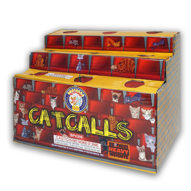 Cat Calls Fireworks - 500 Gram Fountain