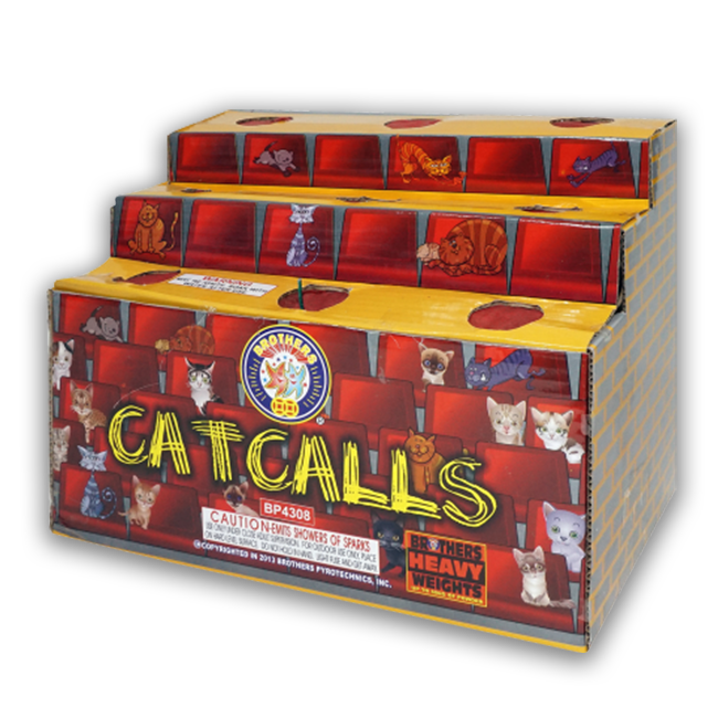 Cat Calls Fireworks - 500 Gram Fountain