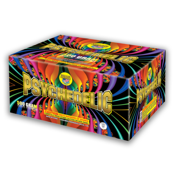 Psychedelic Fireworks - 500 Gram Fountain