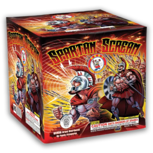Spartan Scream Fireworks - 500 Gram Fountain