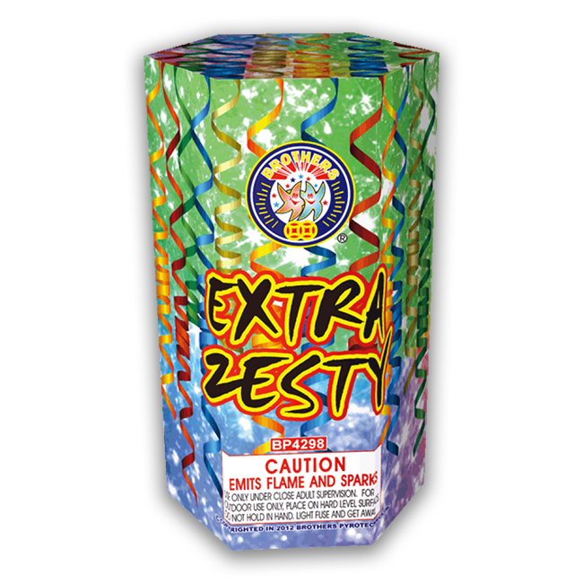 Extra Zesty Fireworks - Regular Fountain