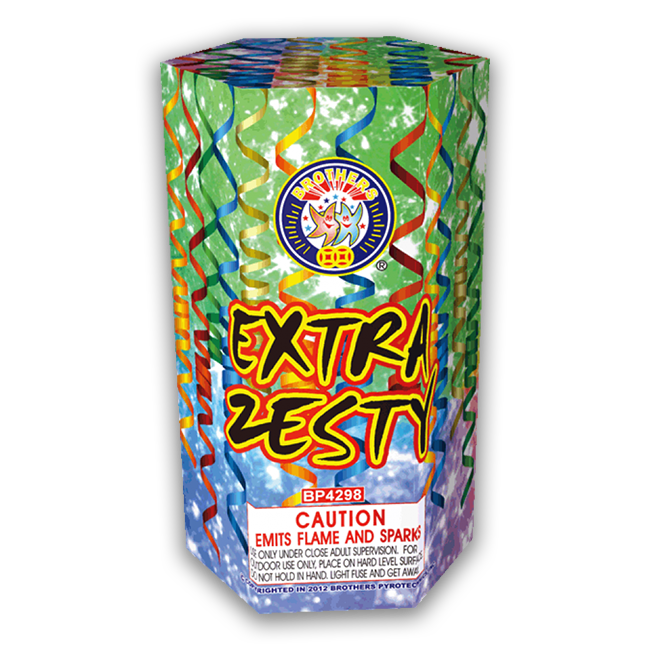 Extra Zesty Fireworks - Regular Fountain